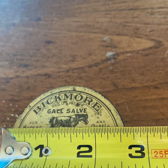 Bickmore Gall Salve Accents Vintage Bickmore Gall Salve Reg Is Pa